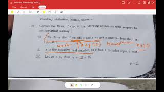1c 2024-25 Research Methodology 6th Sem BSc Math and BSc Prog Solved Paper