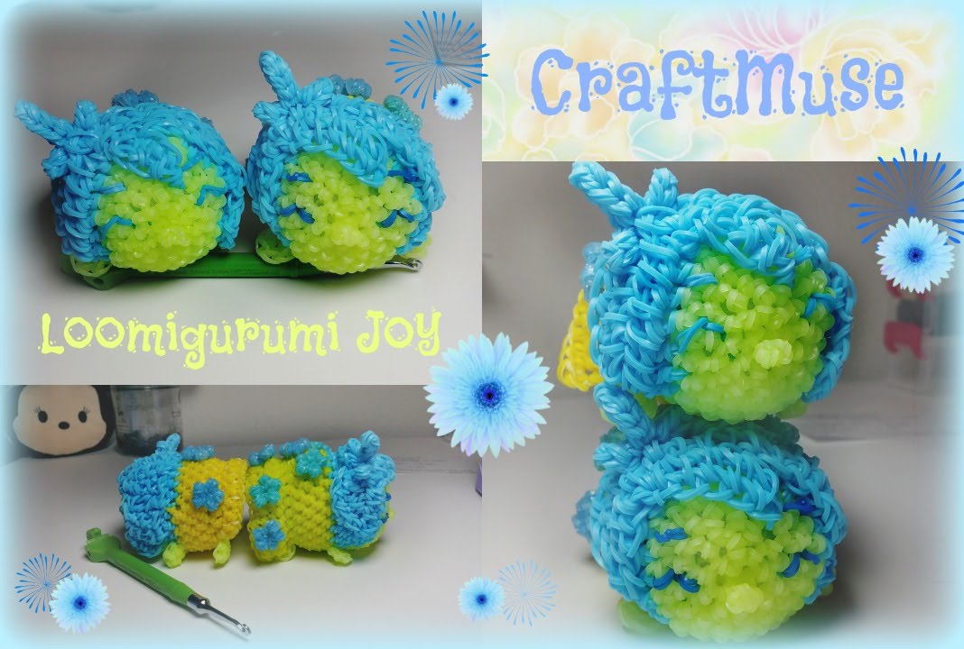 Rainbow Loom Loomigurumi Joy (Inspired By TSUM TSUM)