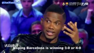 Samuel Eto'o on Pep Guardiola, He is not Normal