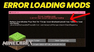 How to fix Error Loading Mods in Minecraft (2025) Real Solutions