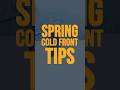 Spring Cold Front Tips #WeatherReady #SafetyFirst