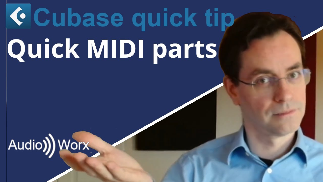Cubase quick tip - Quick Midi parts