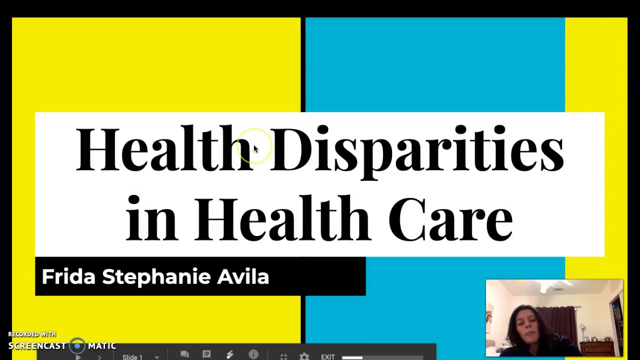 HSC413Health Disparities YouTube
