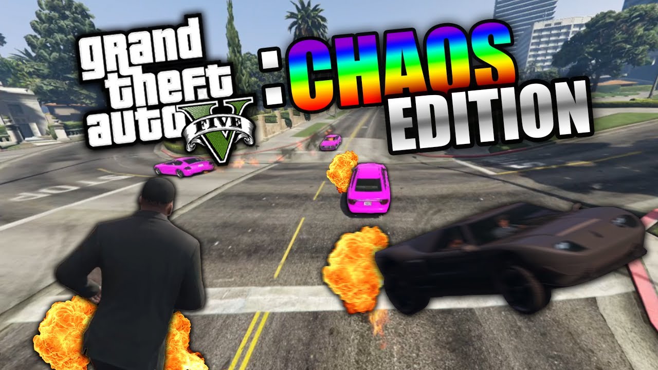 GTA V: CHAOS EDITION︱Ep.2 (Random effect every 30 seconds) - YouTube