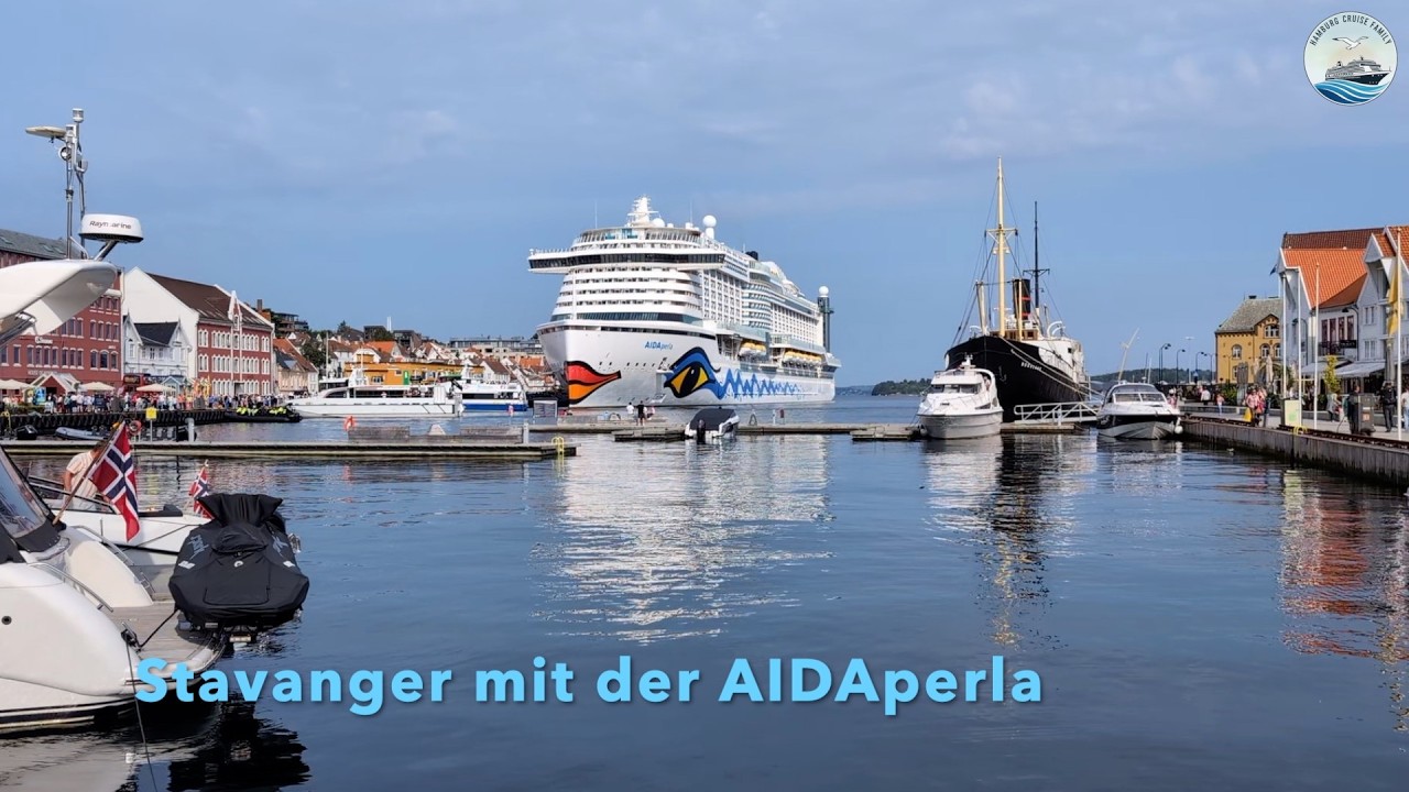 Metropolentour: Stavanger mit der AIDAperla in August 2025