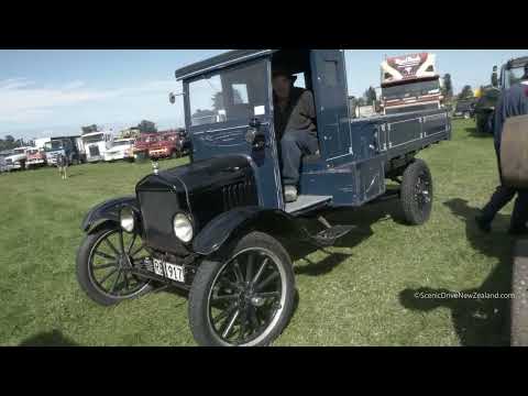 Antique 1917 Ford Model T Truck at the Edendale 2026 Crank Up