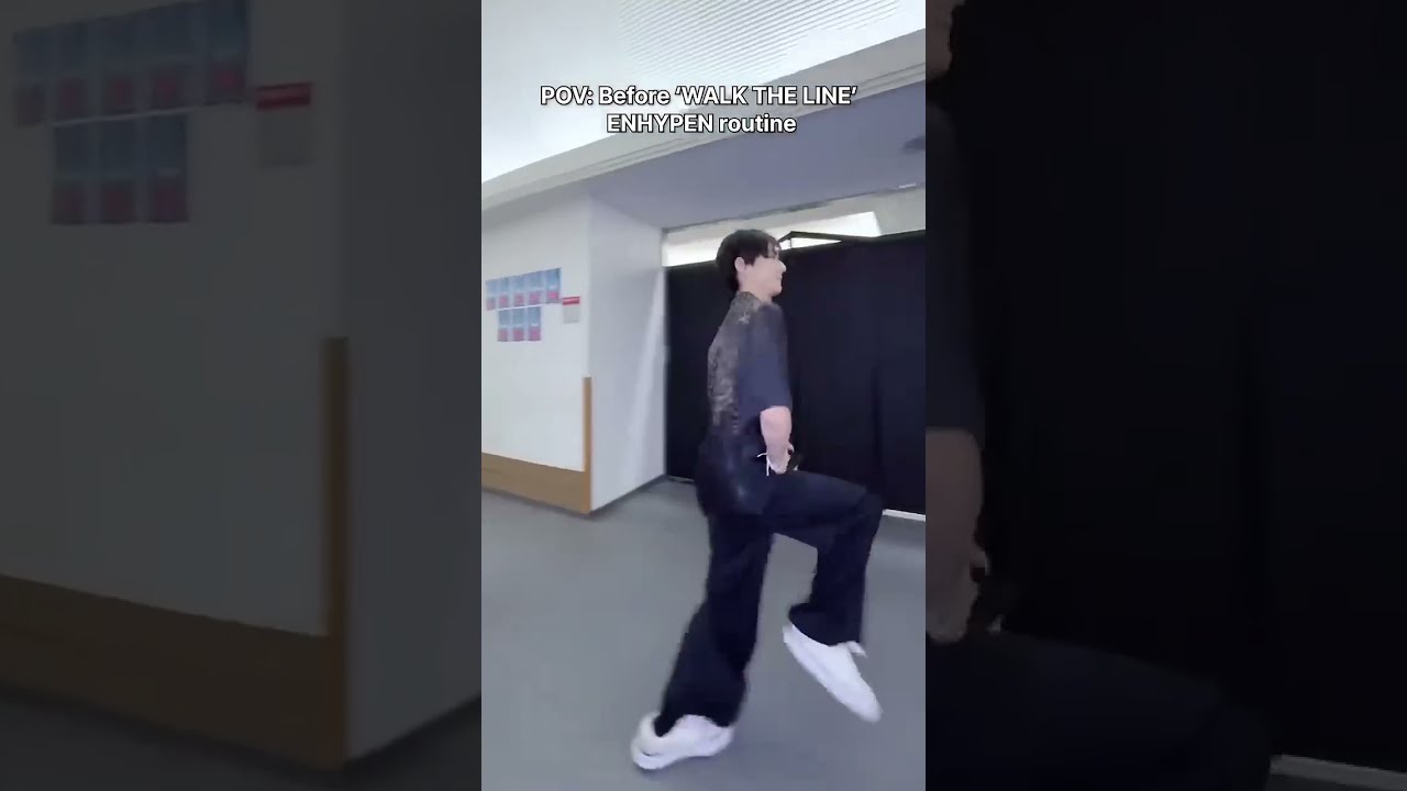 POV Engene Routine Before WALK THE LINE Enhypen Enhypenmembers 