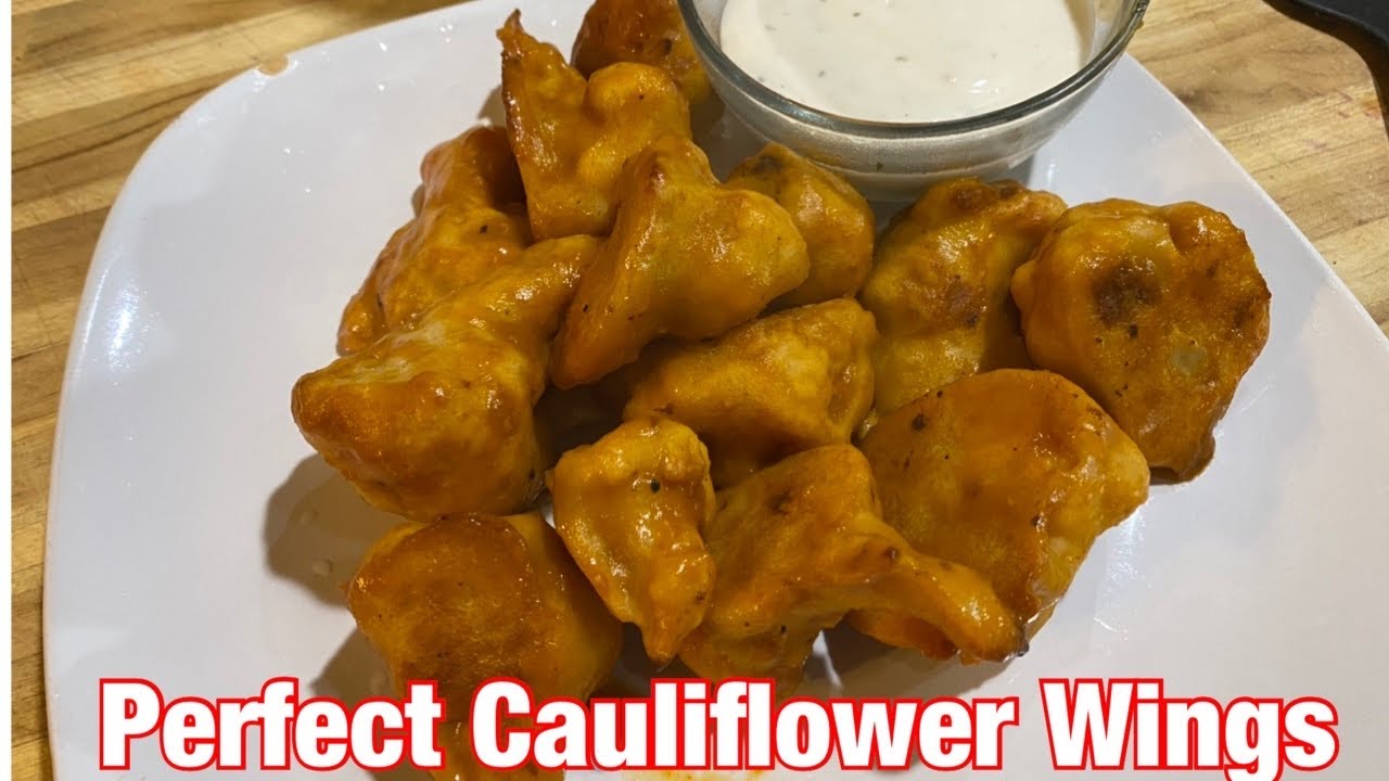 The Secret to Perfect Cauliflower Wings - healthy recipe channel