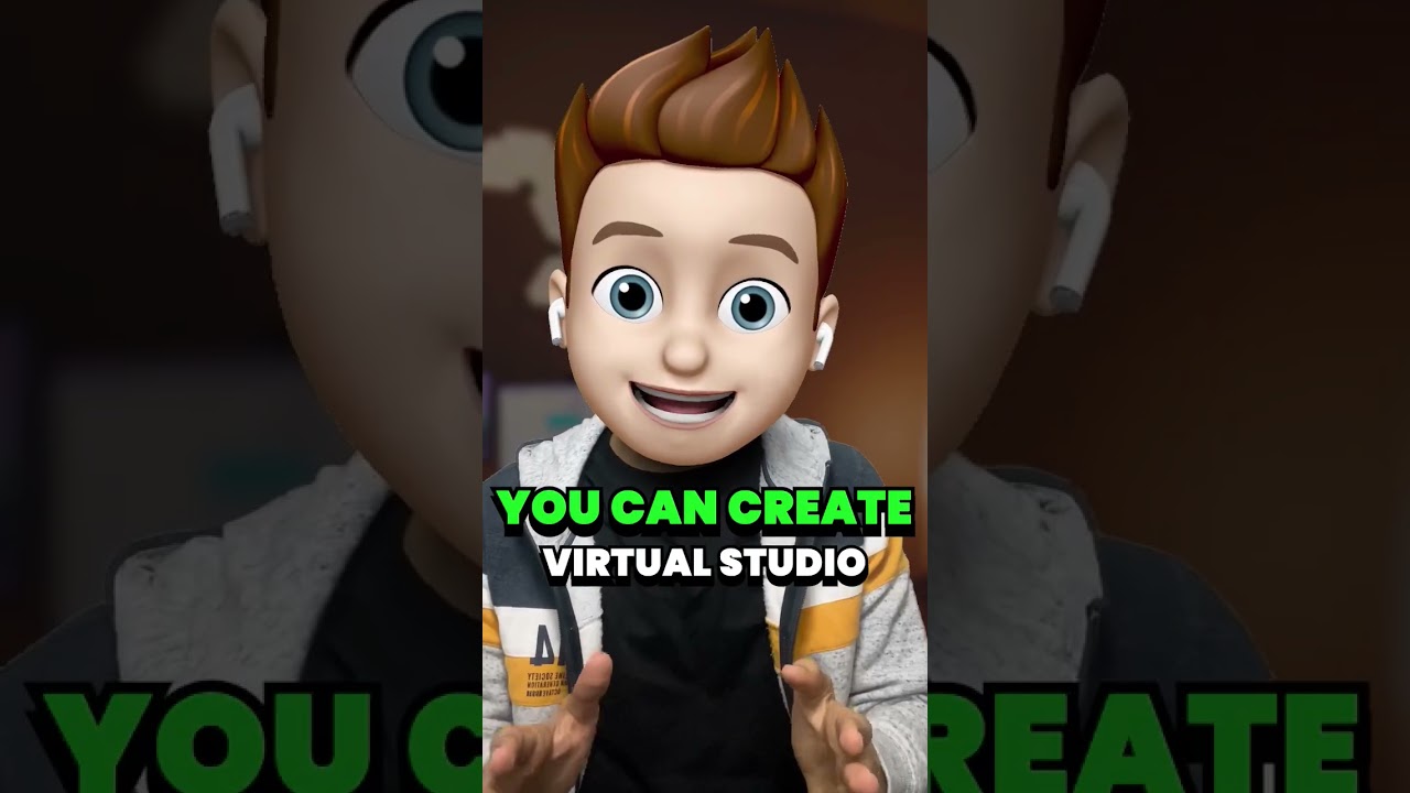 #9Create Professional Studios in Seconds.#techtools #AItools #Aiart #virtualworld #youtubestudio