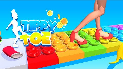 Tippy Toe Gameplay All Levels iOS, Android Walkthrough BIG UPDATE APK GAME New Levels 7DK8DKS