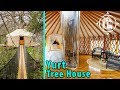 Romantic Yurt Tree House with Waterfall Romantic Yurt Tree House with Waterfall