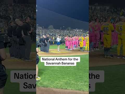 National Anthem for the #savannahbananas