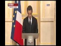 Intervention de nicolas sarkozy sur larrestation du forcen des tueries de toulouse