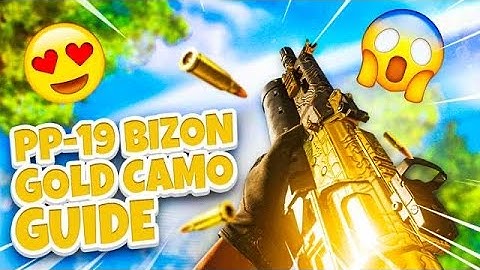 The COMPLETE PP19 BIZON GOLD CAMO Guide in Modern Warfare (Tips and Tricks)