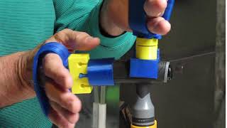 rotating tool mount with tool saddle