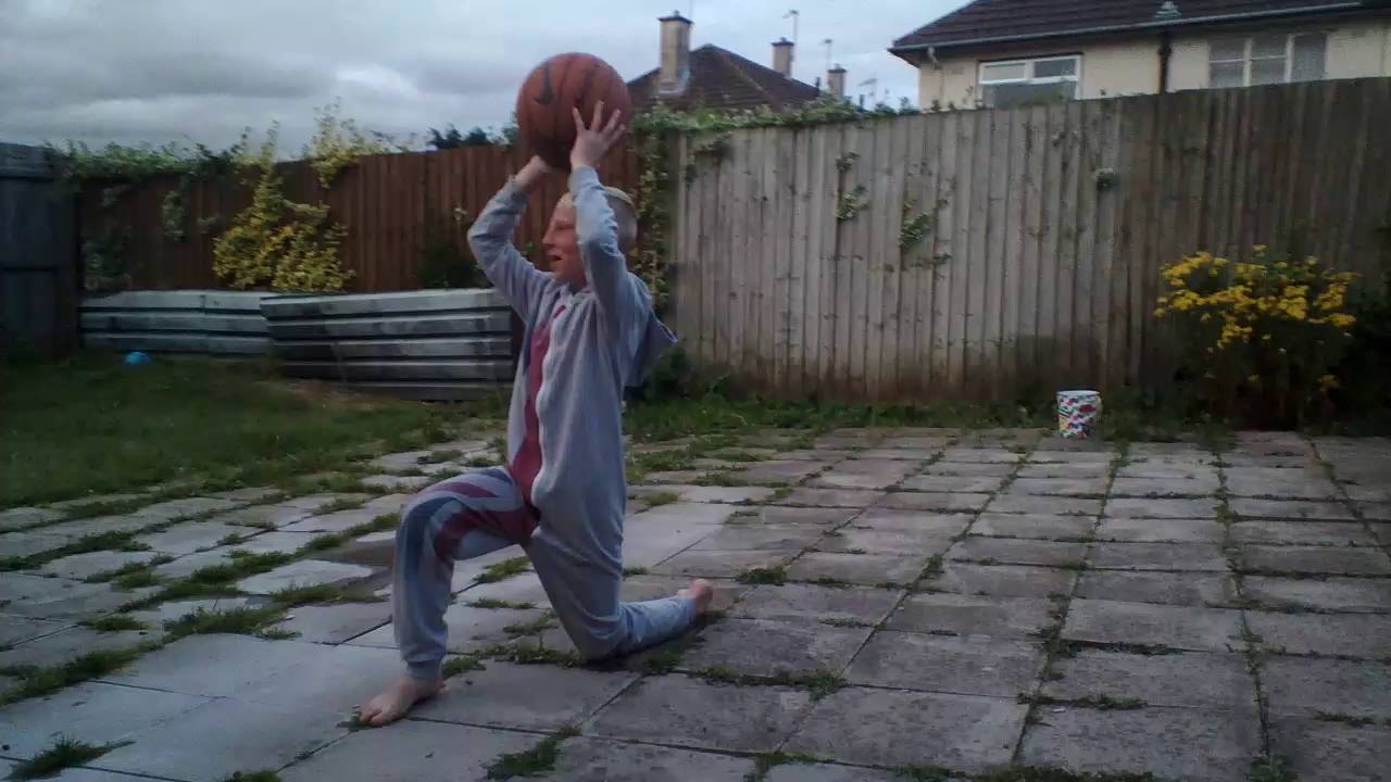 Shooting some hoops YouTube