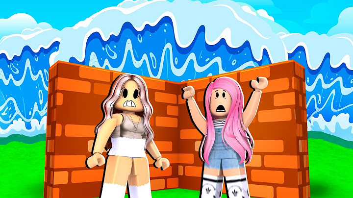 Roblox - CONSTRUA RÁPIDO PARA SOBREVIVER AO TSUNAMI ​⁠@familiamaffi
