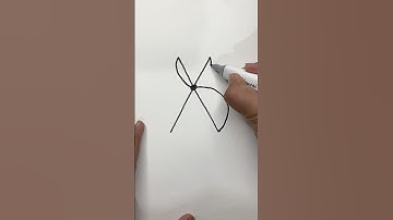 How to draw a scissor ✂️ #satisfying #drawing #viral #shorts