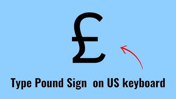 How to access pound sign £ on US keyboard