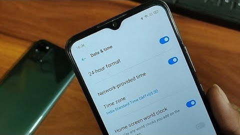 date and time kaise set kare realme C20,How to set date and time in realme C20
