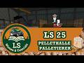 LS25 Straw Harvest Pack Pellethalle mit Palletierer, Pelletheizkraftwerk erklärt