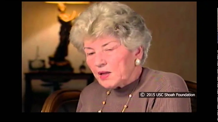 Holocaust survivor Helen Finder talks about the br...