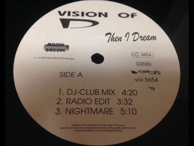 VISION OF D - Then I Dream