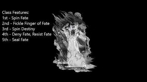 D&D 3.5 Prestige Class Review #4  --  The Fatespinner