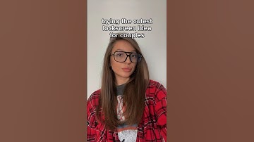 trying the cutest lockscreen idea for couples ❤️ #mubr #widget #app #friends #bestfriends #besties