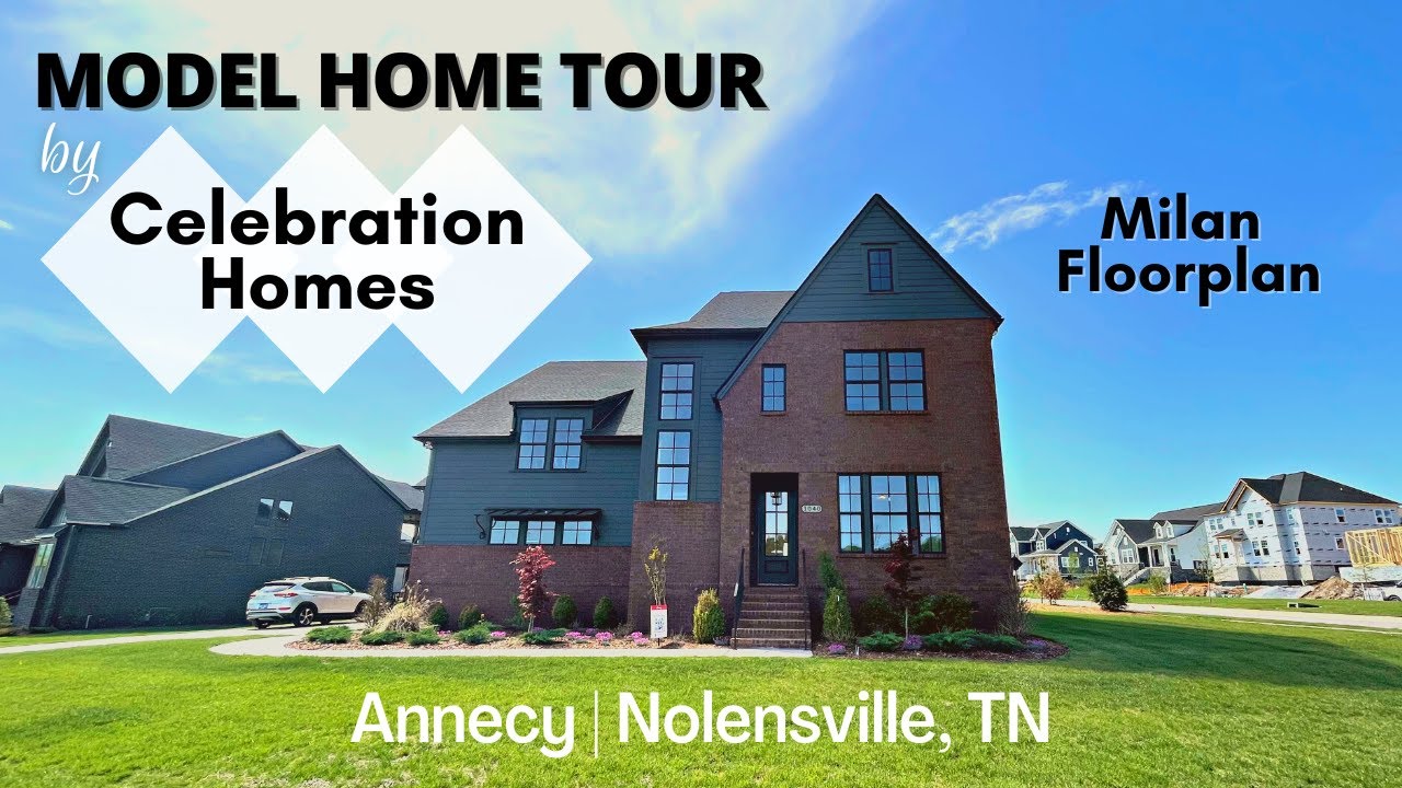 Annecy Nolensville TN Celebration Homes Milan Floorplan YouTube