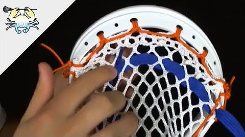 Tutorial: How to String Lacrosse Shooting Strings
