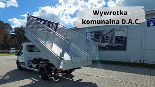 Wywrotka - boki + tył na kołyskach D.A.C.