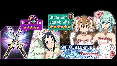 Sword Art Online Memory Defrag - Pure White Wasteland Part 2 Event Full Story