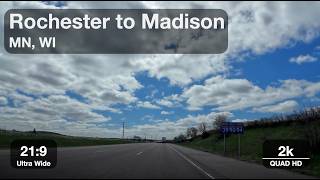 Rochester to Madison | 21:9 Aspect Ratio, 2k QHD Resolution