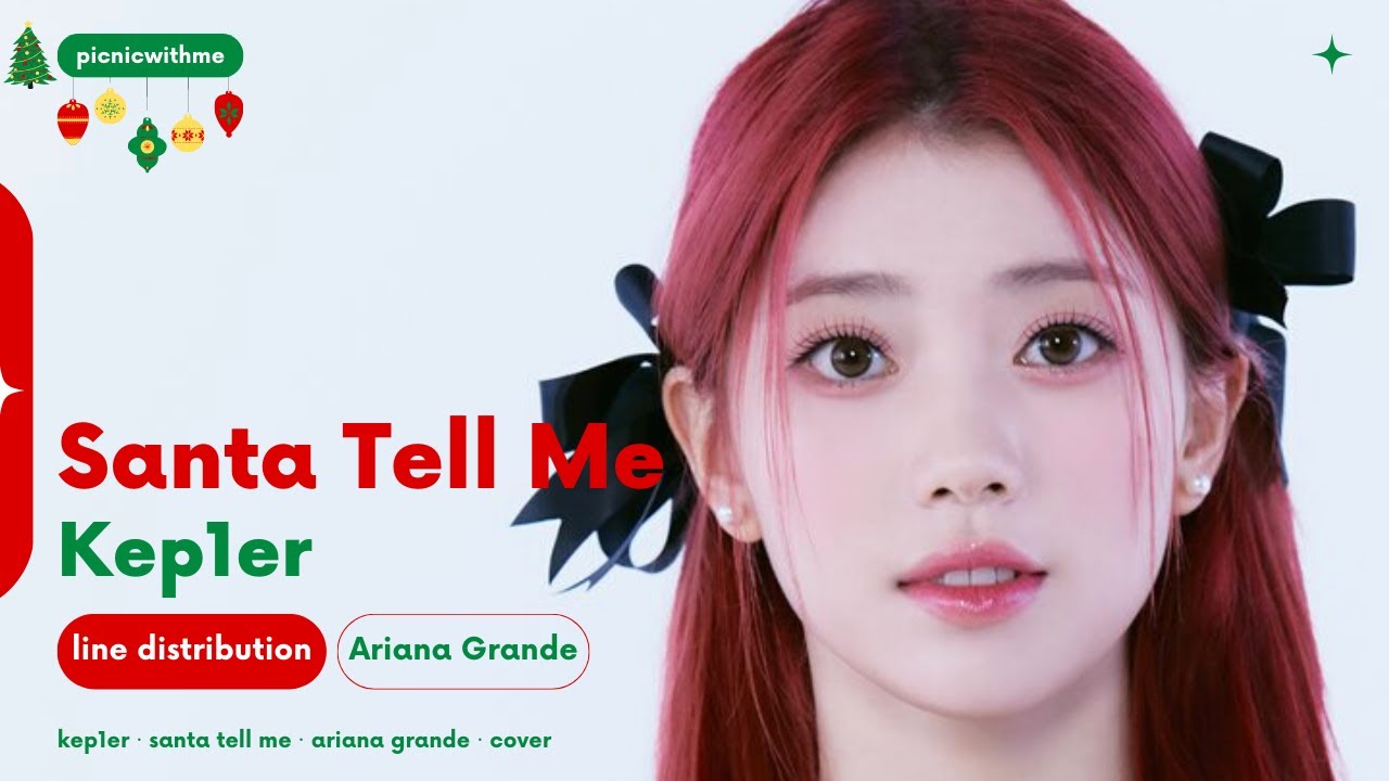 How Would Kep1er Sing Santa Tell Me HeeJin JI WON YEON HEE JIHAN How would kep1er sing santa tell me heejin ji won yeon hee jihan