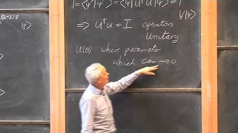 010 Transformation of Kets, Continuous and Discrete Transformations and the Rotation Operator
