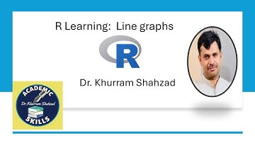 R Learning || Line Graph || Dr. Khurram Shahzad
