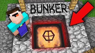 HOW TO OPEN THIS STRONG BUNKER IN A WELL IN MINECRAFT ? 100% TROLLING TRAP !