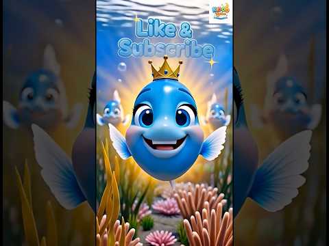 मछली रानी 🐟 | Cute Fish Song | Hindi Water Rhyme for Kids #shorts by KidooKatha