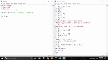 การใช้งาน List ในภาษา Python [06]