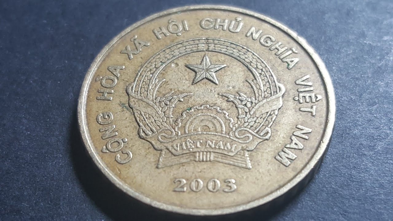 Vietnam unused 2003 coins - YouTube