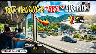 Inside a Penang City Bus 🇲🇾 Full Tour & Scenic Ride (Bayan Lepas to Relau) #shorts screenshot 2