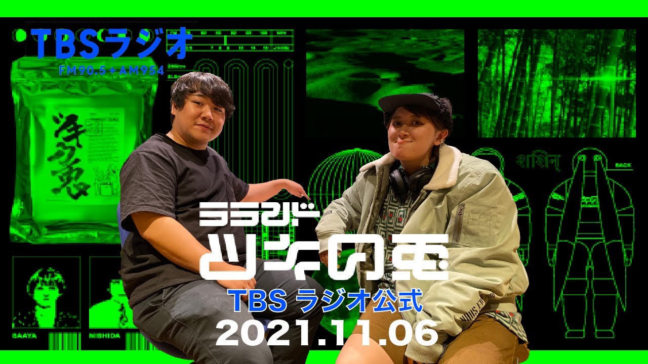 【公式】ラランド・ツキの兎（TBS RADIO）【2021年11月6日】 のサムネイル