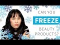 Scientist explains: Can you freeze your skincare products?