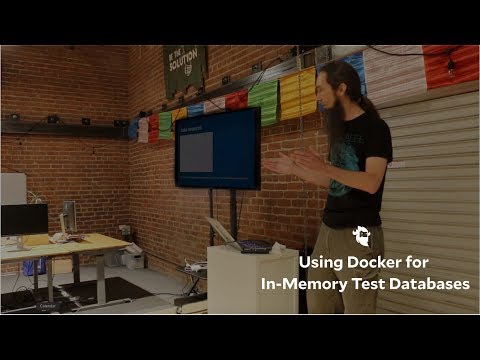 Using Docker for In-Memory Test Databases
