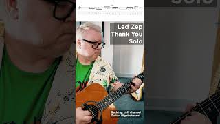 'Thank You' Led Zeppelin Guitar Solo With Tab