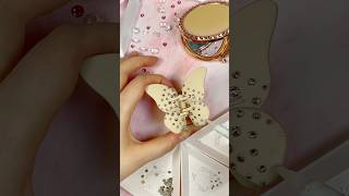 Let’s embellish a butterfly claw clip 🌸🦋💖