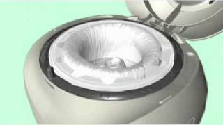 Sistema di smaltimento pannolini Tommee Tippee Sangenic Hygiene Plus.flv