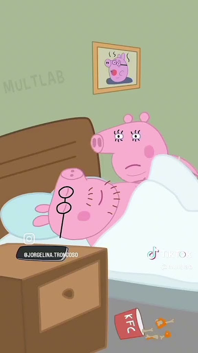 Cuanto papá cerdito poner alarma de celular para ir a trabajar #peppapig