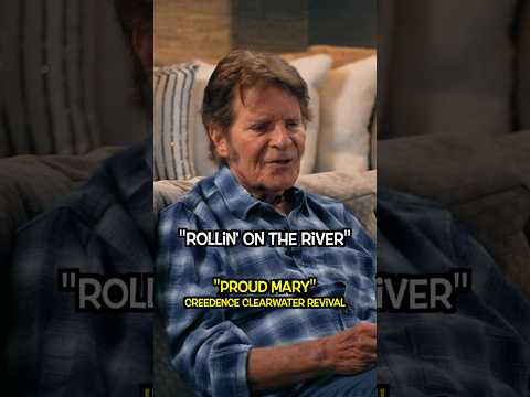 John Fogerty on writing “Proud Mary” #creedenceclearwaterrevival #johnfogerty #shorts